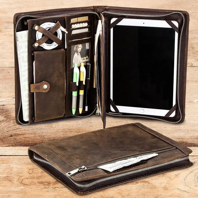 Tech Accessories Tablet - Tablet-Aufbewahrungstasche für iPad mit Stiftfach Datenkabel-Organizer