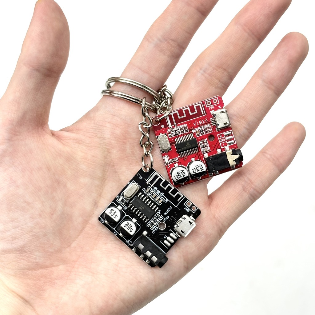 Tech Keychain Accessories - Leiterplatten-Schlüsselanhänger, leichter Tech-Schlüsselhalter, Metall-Taschenanhänger, kompakter Schlüsselanhänger