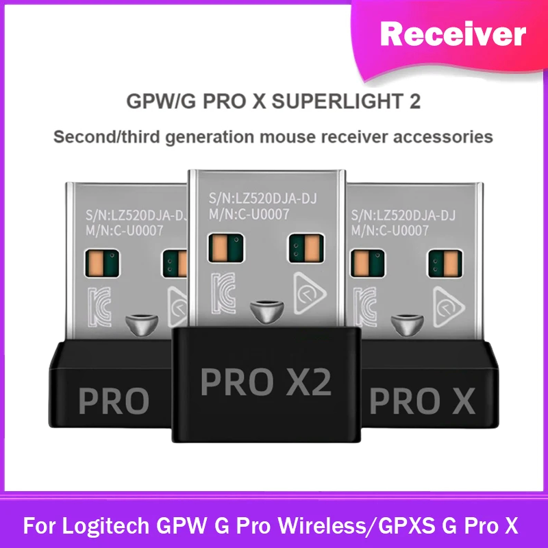 Logitech Mouse G Pro X Superlight - Original USB Dongle Empfänger Adapter Für