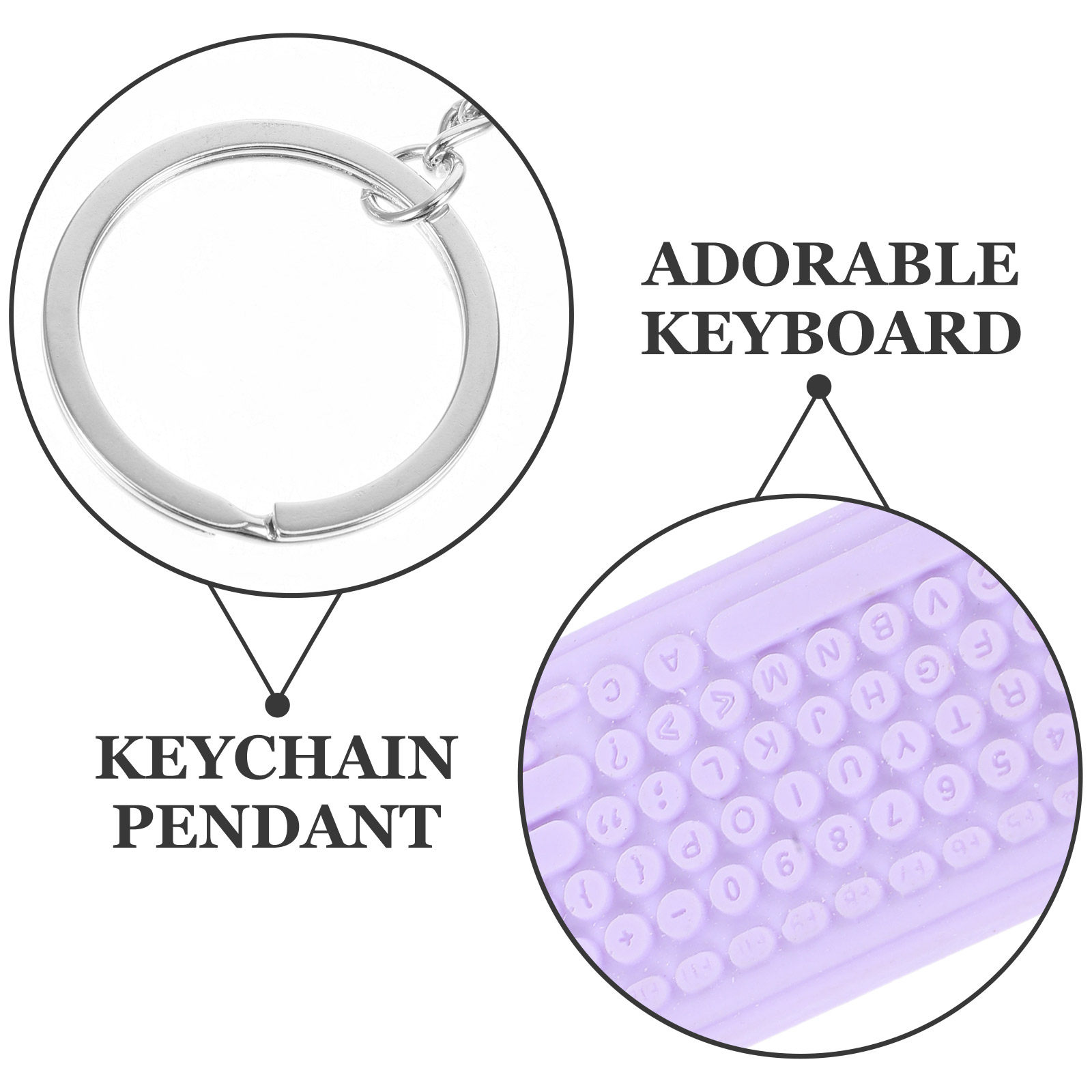 Mini-Tastatur und Maus Schlüss – Tech Keychain Accessories Bewertung und Preis
