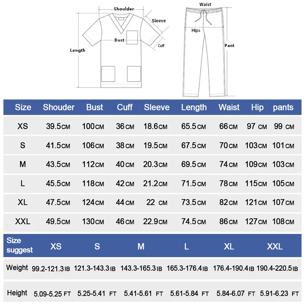 Scrubs Medizinische Uniformen  – Vet Tech Accessories Bewertung und Preis