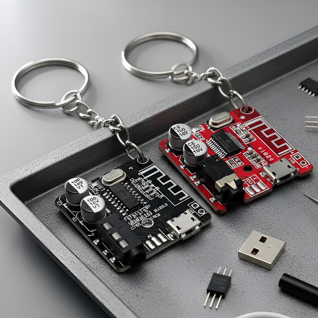 Personalisierter Leiterplatten – Tech Keychain Accessories Bewertung und Preis