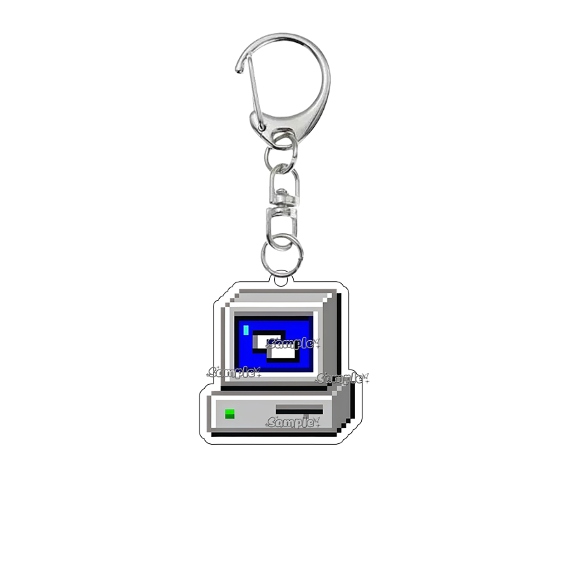 Kreativer doppelseitiger Retro – Tech Keychain Accessories Bewertung und Preis